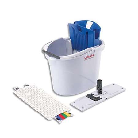 Image de SEAU STARTERKIT VILEDA 10L (Armature + frange + essoreur)