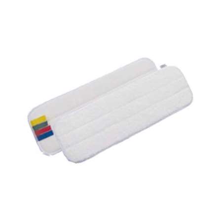 Image de FRANGE BALAYAGE VELCRO MICROFIBRE 60CM BLANC