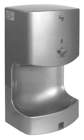 Image de SÈCHE-MAINS AUTOMATIQUE 1200W SUP'AIR GRIS METALLISE