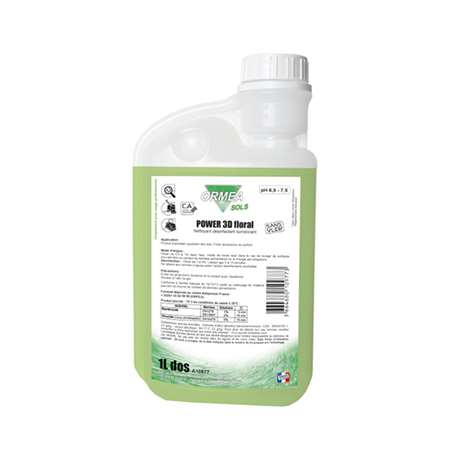 Image de POWER 3D FLORAL 1LD - Nettoyant désinfectant parfumé (Orméa)