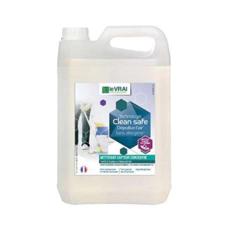 CLEAN SAFE 5L LE VRAI - Nettoyant dépolluant d'air neutre