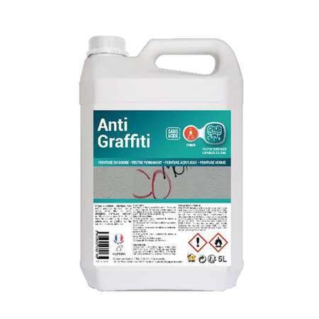 Image de ANTI GRAFFITI 5L - Surfaces dures ou poreuses