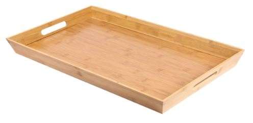 PLATEAU 53x32x4,5 CM BAMBOU NATUREL