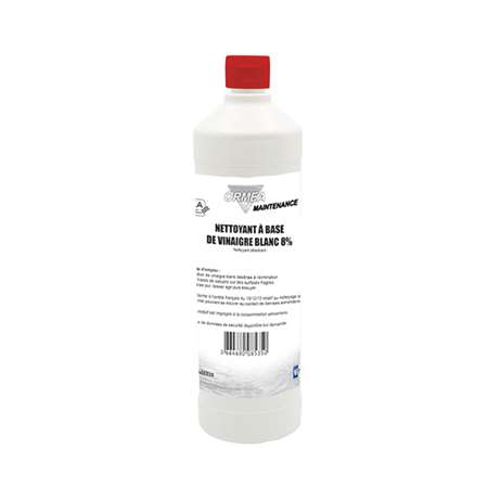 NETTOYANT BASE DE VINAIGRE 8% 1L - Nettoyant surface fragile