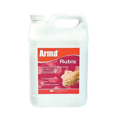 Image de SAVON LOTION ARMA RUBIS 5L - Lotion lavante mains et corps