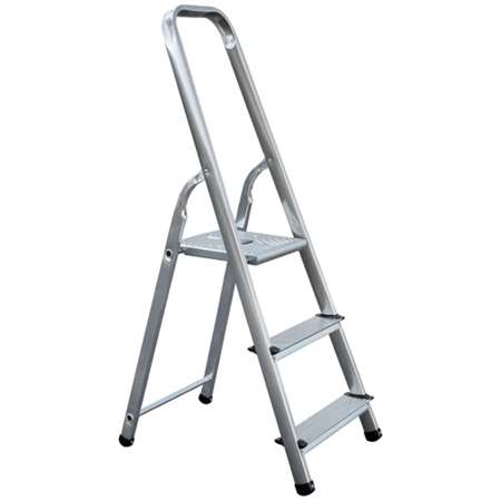 Image de ESCABEAU ALU 2 MARCHES + PLATEFORME