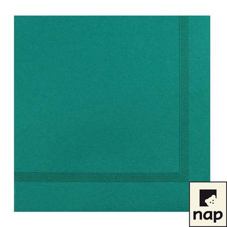 Image de SERVIETTE VERT LUMIÈRE OLYMPIA 38x38 CÉLI-OUATE PAR 900(vif)