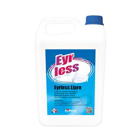 Image de EYRLESS LIPRO 5L - Lessive liquide enzymatique concentrée