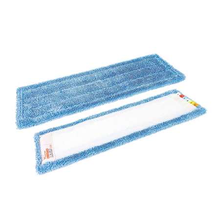 Image de FRANGE LAVAGE VELCRO 68CM MICROFIBRE BLEUE