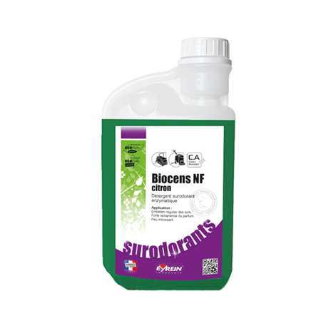 Image de BIOCENS NF CITRON 1L DOS - Détergent surodorant enzymatique