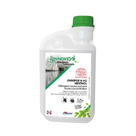 Image de OMNIPUR N HC MENTHOL 1L DOS - Détergent neutre parfumé