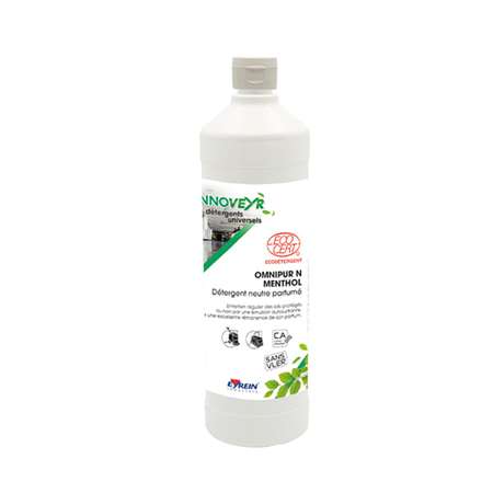 Image de OMNIPUR N MENTHOL 1L - Détergent neutre parfumé