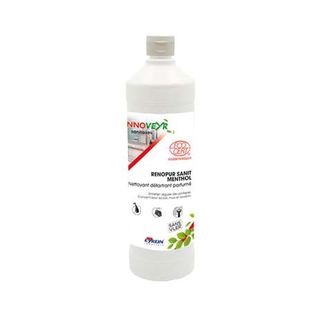 Image de RENOPUR SANIT MENTHOL 1L - Nettoyant détartrant parfumé