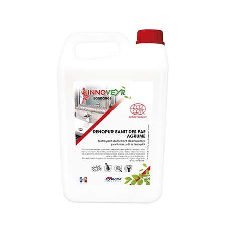 Image de RENOPUR SANIT DES PAE 5L - Détartrant désinfectant parfumé