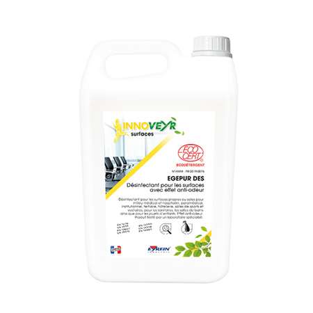 Image de EGEPUR DES 5L - Désinfectant surfaces effet anti-odeur
