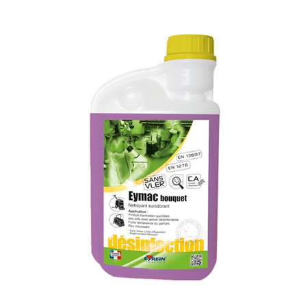 Image de EYMAC BOUQUET 1L DOS - Nettoyant désinfectant surodorant