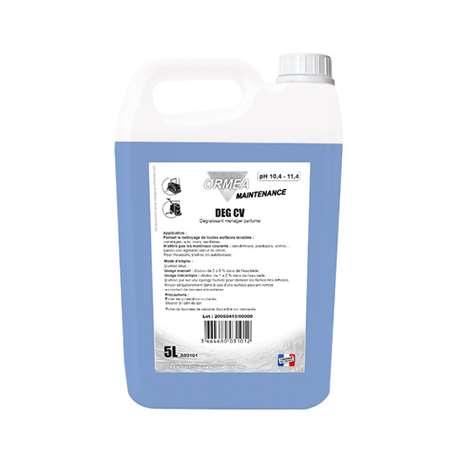 Image de DEG CV 5L - Dégraissant ménager parfumé (Orméa)