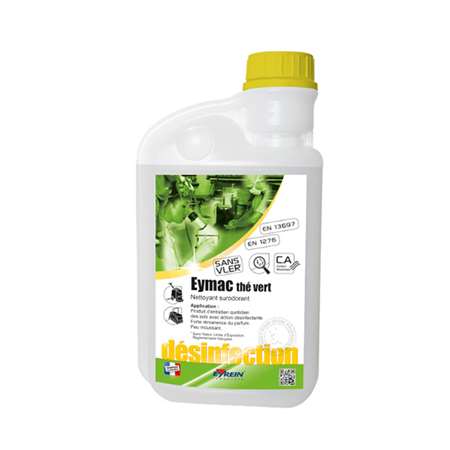 Image de EYMAC THÉ VERT 1L DOS - Nettoyant désinfectant surodorant