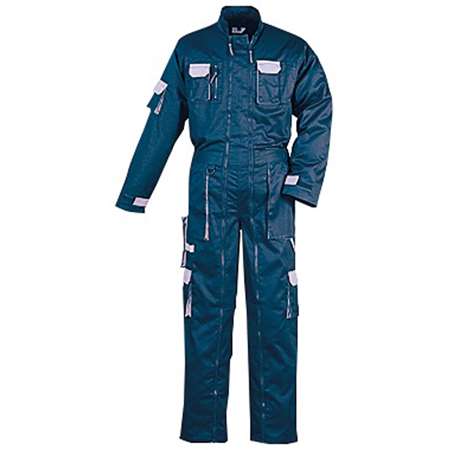 Image de COMBINAISON DE TRAVAIL 2 ZIP BLEU T40/42 S