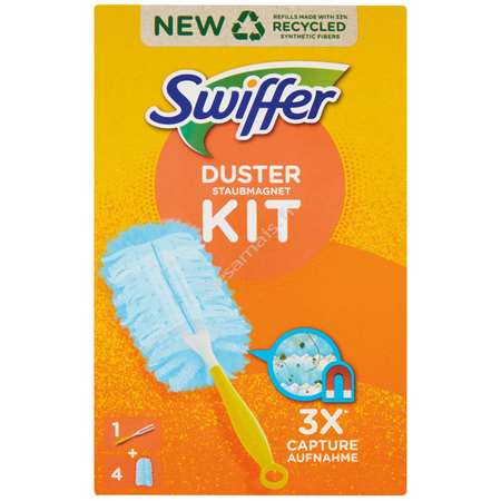PLUMEAU SWIFFER DUSTER + 4 RECHARGES
