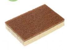 Image de TAMPONGE MARRON ET BEIGE ECO RESPONSABLE 128x84x26mm -x10