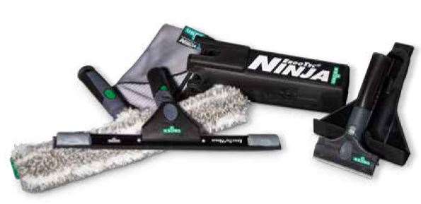 KIT DE NETTOYAGE DES VITRES 6 EN 1 ERGOTEC NINJA
