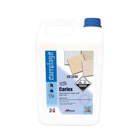 Image de CARLEX 5L - Dégraissant hyper actif sols durs