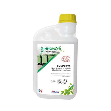 Image de OMNIPUR VO 1L DOS - Détergent désinfectant vide ordure parf.