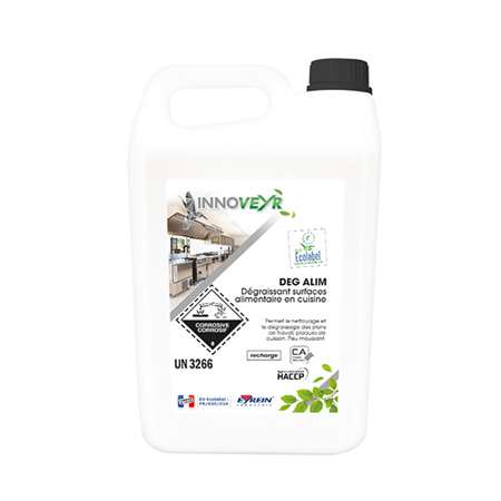Image de DEG ALIM 5L - Dégraissant surfaces alimentaires