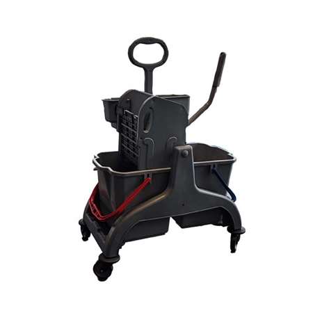 Image de CHARIOT BI BACS 2x15L (Presse à plat + panier) NEW