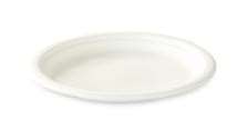 ASSIETTES Ø 15.5cm FIBRE DE CANNE BLANCHE colis de 1000