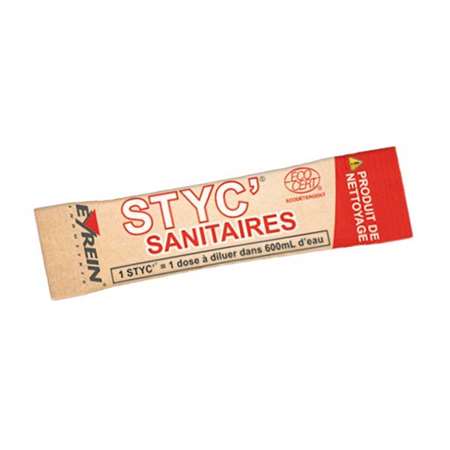 STYC SANITAIRES x60 DOSETTES - Nettoyant sanitaires