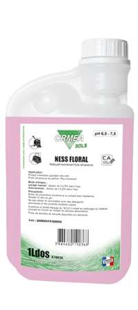 Image de NESS FLORAL 1LD - Nettoyant surodorant fort neutre (Orméa)