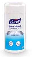 Image de LINGETTE DESINFECTANTE MAINS SURFACES PURELL - PAR 100