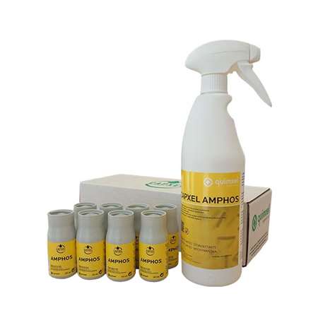 Image de CAPXEL KIT AMPHOS x8 CAPS - Désinfectant virucide