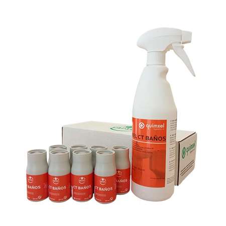 Image de CAPXEL KIT CT BANOS x8 CAPS - Détartrant désinfectant