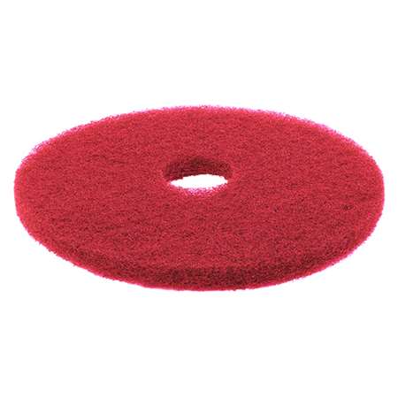 Image de DISQUE ROUGE LOT DE 5 Ø 230mm (Nettoyage et Lustrage)
