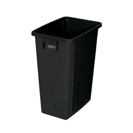 POUBELLE TRI SELECTIF 60L NOIR (sans couvercle)