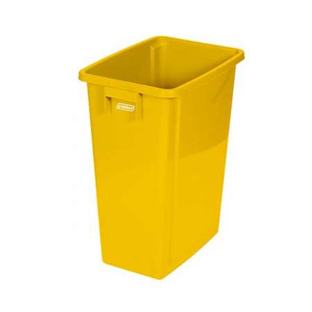 POUBELLE TRI SELECTIF 60L JAUNE (sans couvercle)