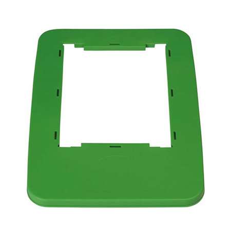 Image de COUVERCLE CADRE INSERT VERT POUR POUBELLE TRI SELECTIF