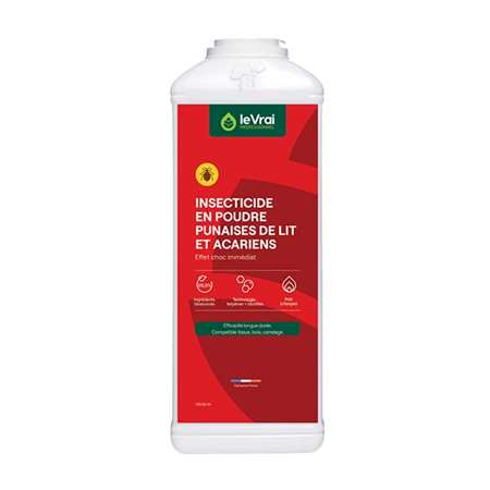 INSECTICIDE PUNAISES DE LIT ET ACARIENS EN POUDRE 500gr