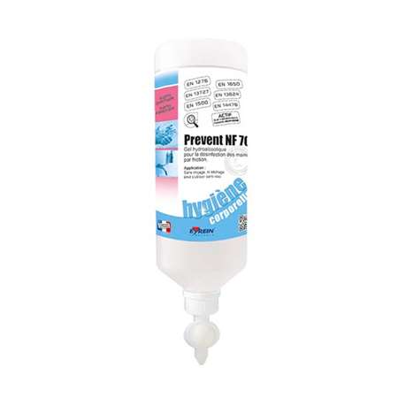 GEL HYDRO PREVENT NF70 - 1L AIRLESS colis de 14