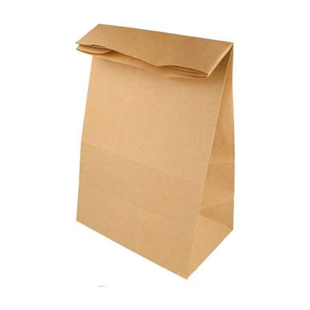 SAC KRAFT SANS ANSES BRUN - colis de 500