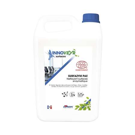 Image de SURFAZYM PAE 5L - Nettoyant détachant surface enzymatique