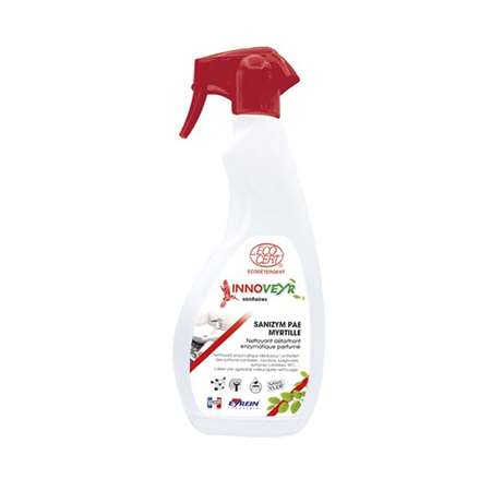 Image de SANIZYM PAE MYRTILLE 750ml - Nettoyant détartrant enzymatiqu