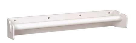 DEVIDOIR MURAL POUR HOUSSE ECHELLE PVC BLANC