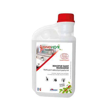 Image de RENOPUR SANIT MANDARINE 1LD - Nettoyant détartrant parfumé