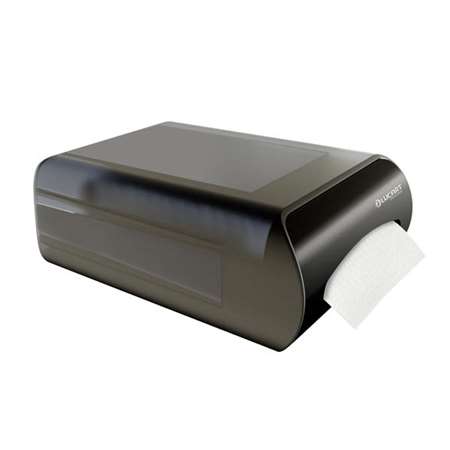 DISTRIBUTEUR SERVIETTE L-ONE NOIR 350 SERVIETTES CT