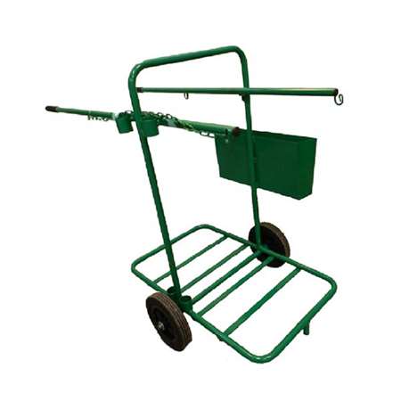 Image de CHARIOT PORTE DOUBLE CONTENEUR 120L