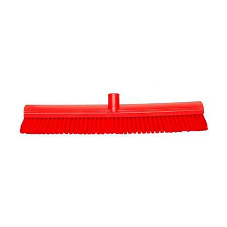 Image de BALAI SOUPLE ROUGE 60CM ALIMENTAIRE DP INCLINÉE